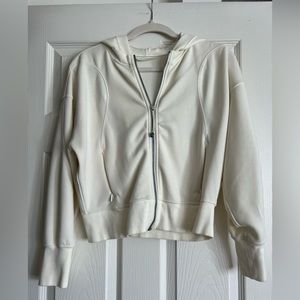 Lululemon Scuba Cropped Zip Up Hoodie